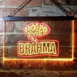 Cerveza Brahma Think Beer Neon-Like LED Sign