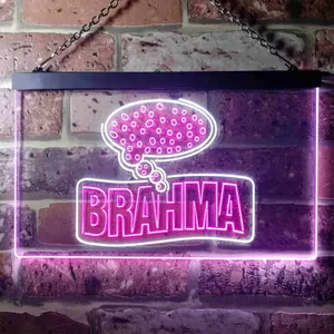 Cerveza Brahma Think Beer Neon-Like LED Sign
