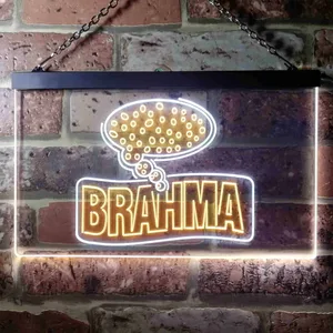 Cerveza Brahma Think Beer Neon-Like LED Sign