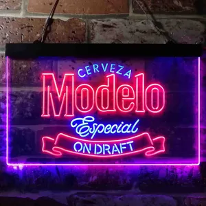 Cerveza Modelo Especial On Draft Neon-Like LED Sign