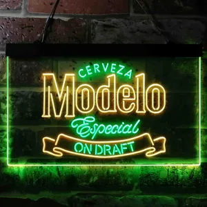 Cerveza Modelo Especial On Draft Neon-Like LED Sign