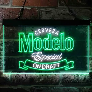 Cerveza Modelo Especial On Draft Neon-Like LED Sign