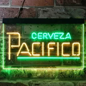Cerveza Pacifico Banner Neon-Like LED Sign