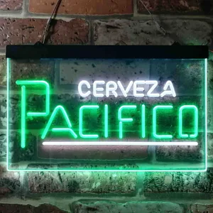 Cerveza Pacifico Banner Neon-Like LED Sign