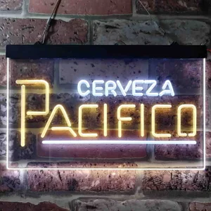Cerveza Pacifico Banner Neon-Like LED Sign