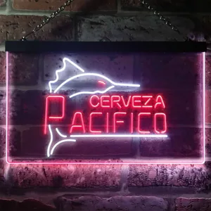 Cerveza Pacifico Swordfish Neon-Like LED Sign