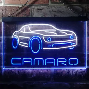 Chevrolet Camaro Car Neon-Like LED Sign