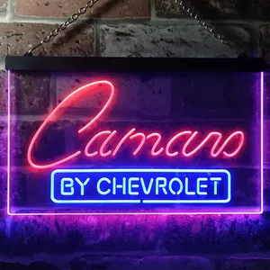 Chevrolet Camaro Neon-Like LED Sign