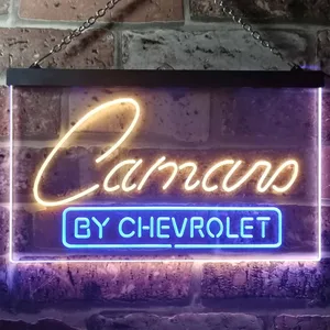 Chevrolet Camaro Neon-Like LED Sign