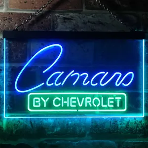 Chevrolet Camaro Neon-Like LED Sign