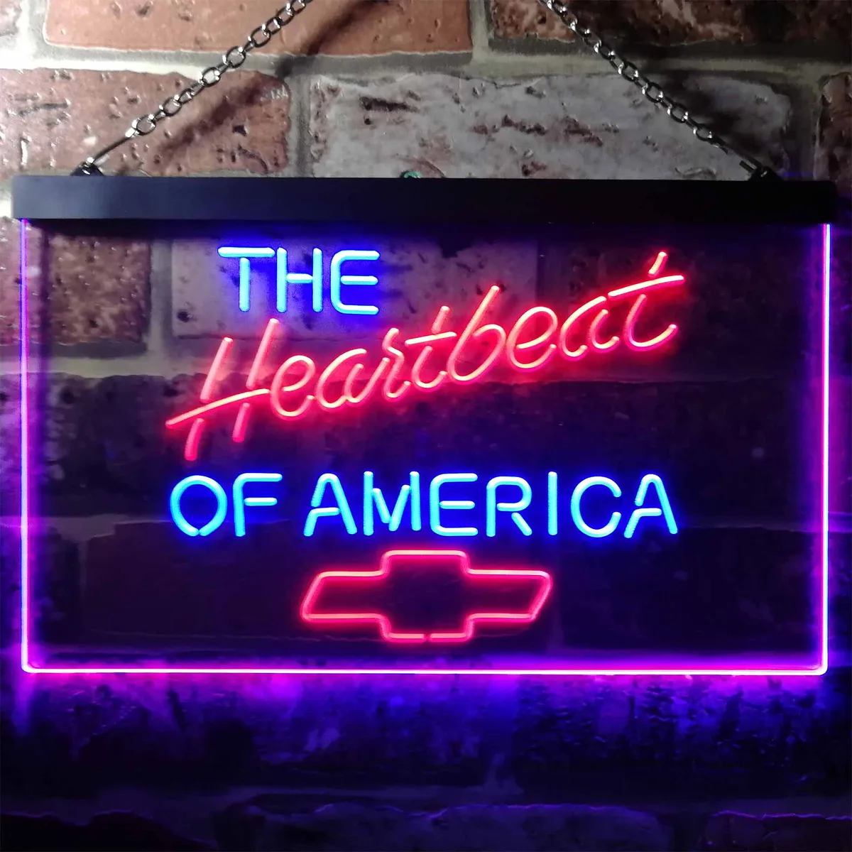 Chevrolet Heartbeat of America Neon-Like LED Sign