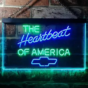 Chevrolet Heartbeat of America Neon-Like LED Sign