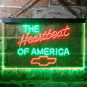Chevrolet Heartbeat of America Neon-Like LED Sign