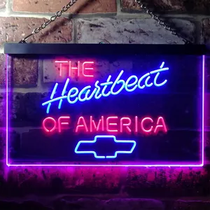 Chevrolet Heartbeat of America Neon-Like LED Sign