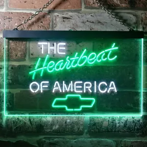 Chevrolet Heartbeat of America Neon-Like LED Sign
