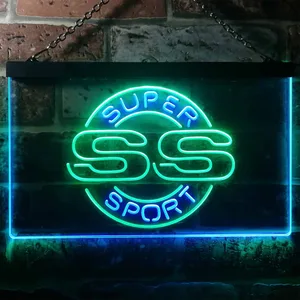 Chevrolet Super Sport SS Neon-Like LED Sign