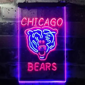 Chicago Bears Logo 1 Neon-Like LED Sign
