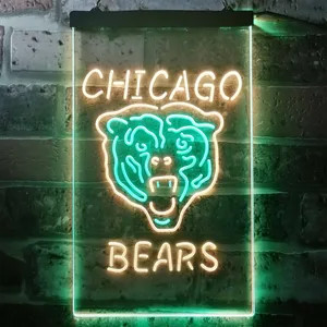 Chicago Bears Logo 1 Neon-Like LED Sign