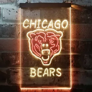 Chicago Bears Logo 1 Neon-Like LED Sign
