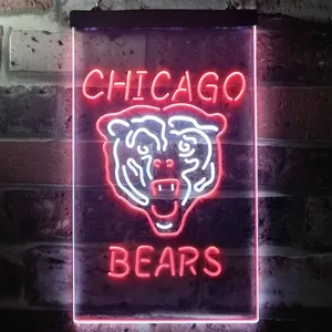 Chicago Bears Logo 1 Neon-Like LED Sign