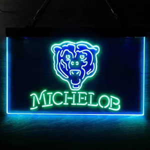Chicago Bears Michelob Neon-Like LED Sign