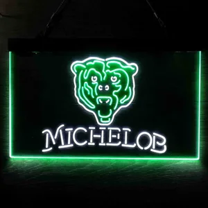 Chicago Bears Michelob Neon-Like LED Sign
