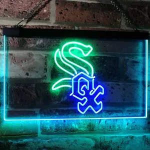 Chicago White Sox  Logo 1 Neon-Like LED Sign