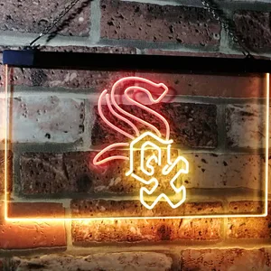 Chicago White Sox  Logo 1 Neon-Like LED Sign