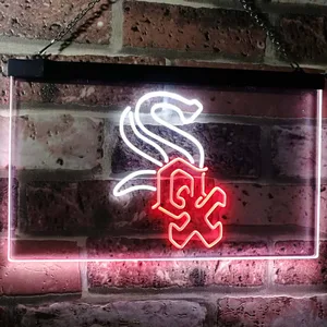 Chicago White Sox  Logo 1 Neon-Like LED Sign