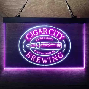 Cigar City Brewing Born In Tampa Neon-Like LED Sign