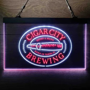 Cigar City Brewing Born In Tampa Neon-Like LED Sign
