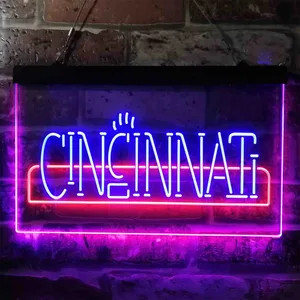 Cincinnati Bearcats GoBearcats Neon-Like LED Sign