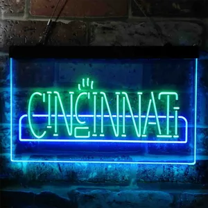 Cincinnati Bearcats GoBearcats Neon-Like LED Sign