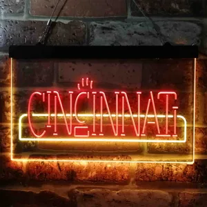 Cincinnati Bearcats GoBearcats Neon-Like LED Sign
