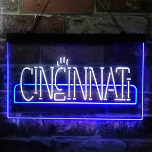 Cincinnati Bearcats GoBearcats Neon-Like LED Sign