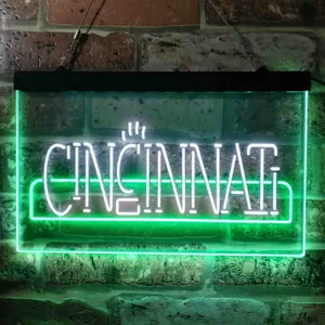 Cincinnati Bearcats GoBearcats Neon-Like LED Sign