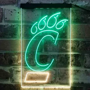 Cincinnati Bearcats Logo Neon-Like LED Sign