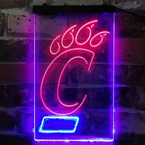 Cincinnati Bearcats Logo Neon-Like LED Sign