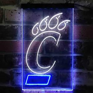 Cincinnati Bearcats Logo Neon-Like LED Sign