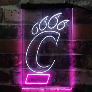 Cincinnati Bearcats Logo Neon-Like LED Sign
