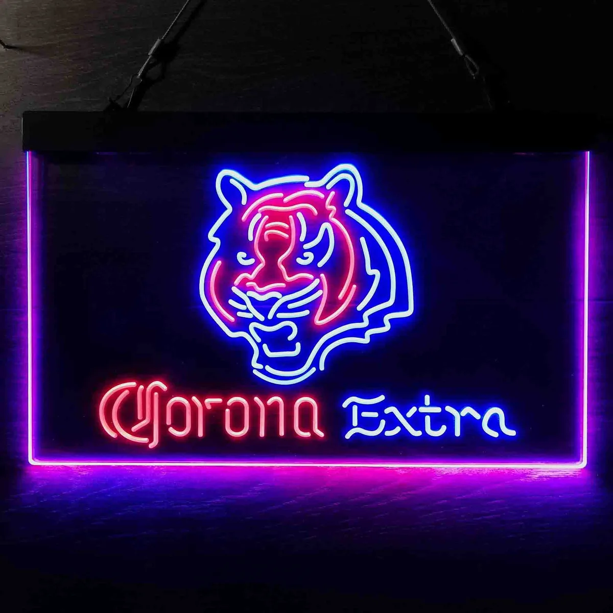 Cincinnati Bengals Corona Extra Neon-Like LED Sign