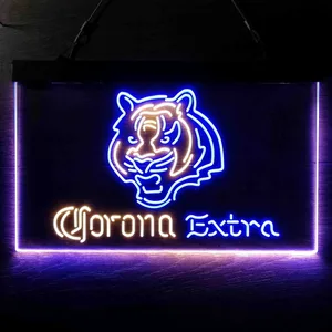 Cincinnati Bengals Corona Extra Neon-Like LED Sign