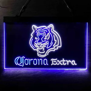 Cincinnati Bengals Corona Extra Neon-Like LED Sign