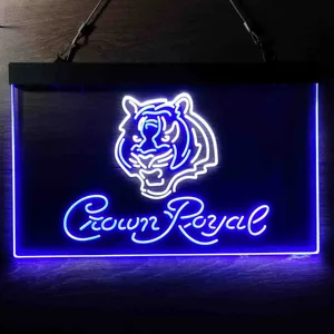 Cincinnati Bengals Crown Royal Neon-Like LED Sign