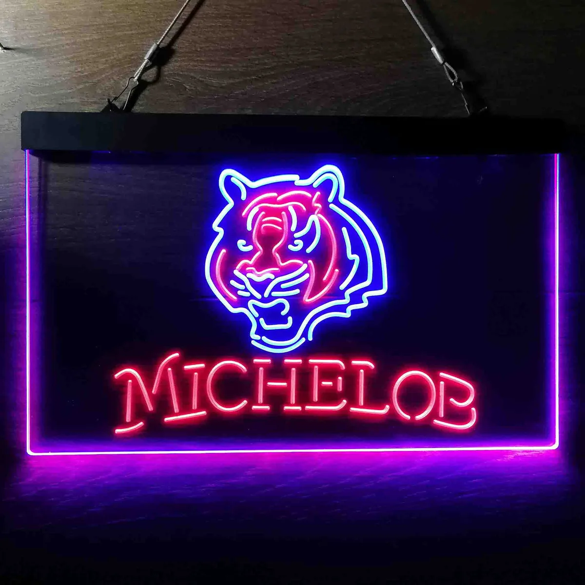 Cincinnati Bengals Michelob Neon-Like LED Sign