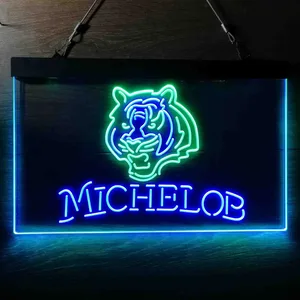 Cincinnati Bengals Michelob Neon-Like LED Sign