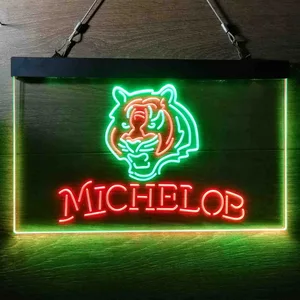 Cincinnati Bengals Michelob Neon-Like LED Sign