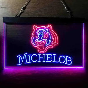 Cincinnati Bengals Michelob Neon-Like LED Sign