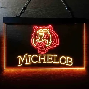 Cincinnati Bengals Michelob Neon-Like LED Sign