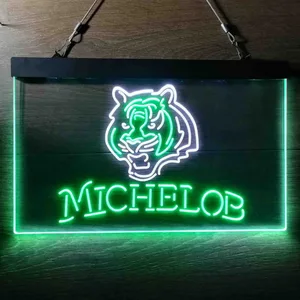 Cincinnati Bengals Michelob Neon-Like LED Sign